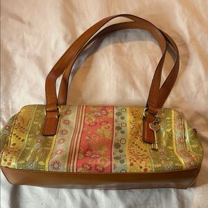 Colorful Floral Shoulder Bag